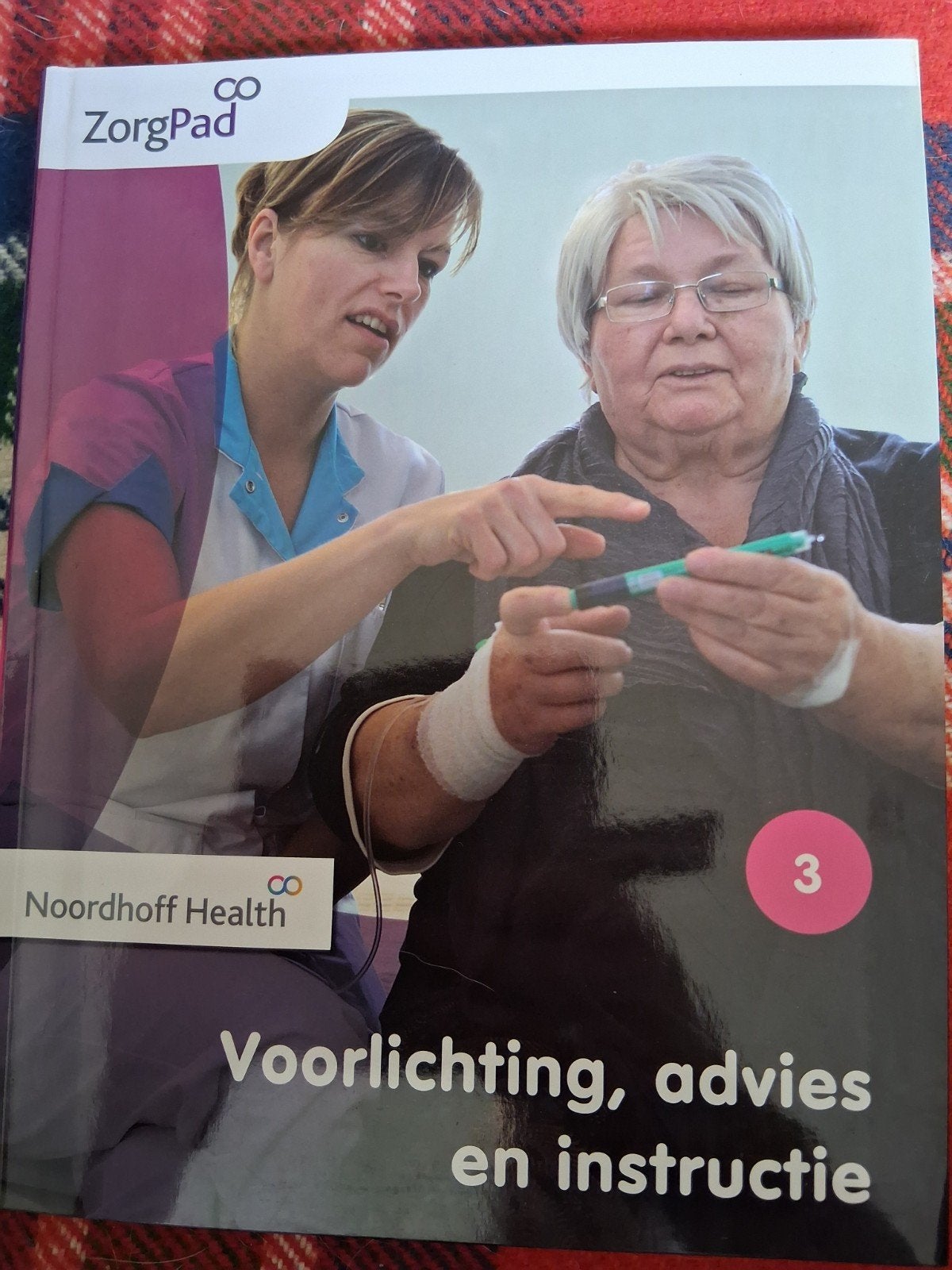 ZorgPad: Voorlichting, advies en instructie., Boeken, Ophalen of Verzenden, Zo goed als nieuw, MBO, Noordhoff Health