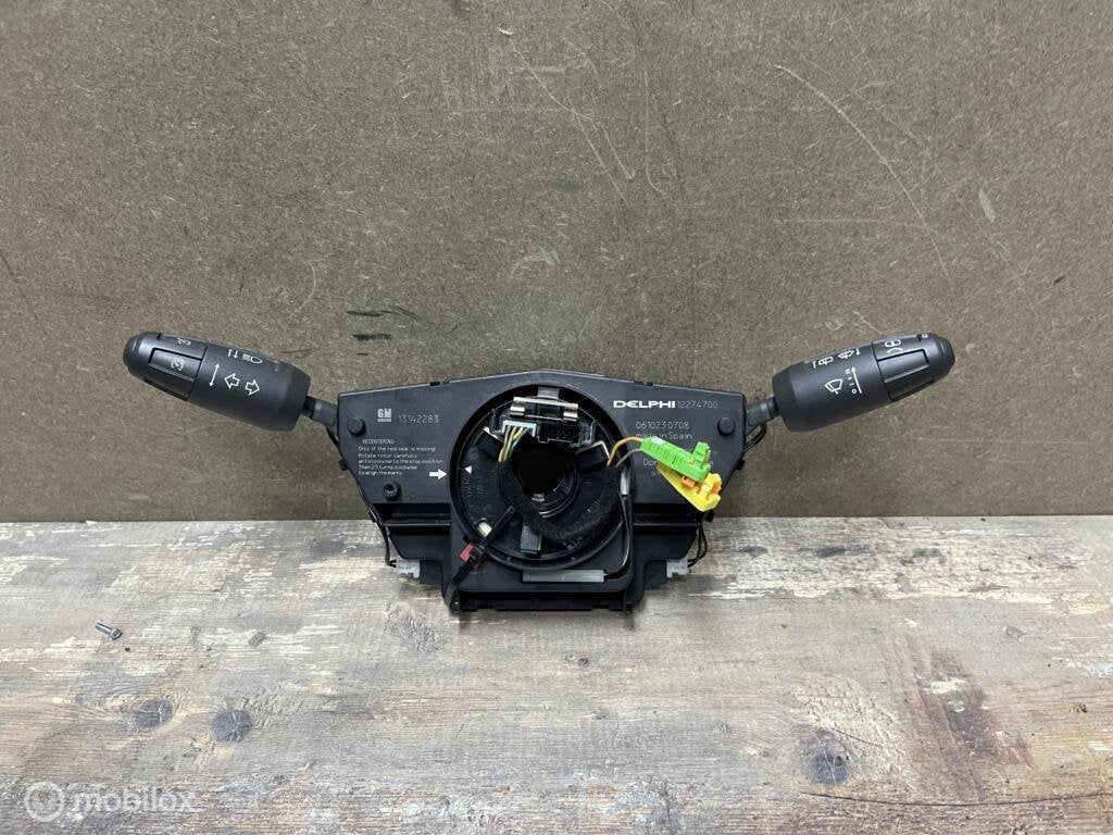 Combischakelaar stuurkolom  Opel Corsa D ('06-'15) 13142283, Gebruikt, Opel, Ophalen of Verzenden, Opel