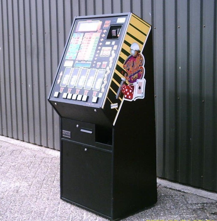 🌈Gokkast met een storing / gok-kast / fruit-automaat 🌈, Overige munten, Ophalen, Gebruikt