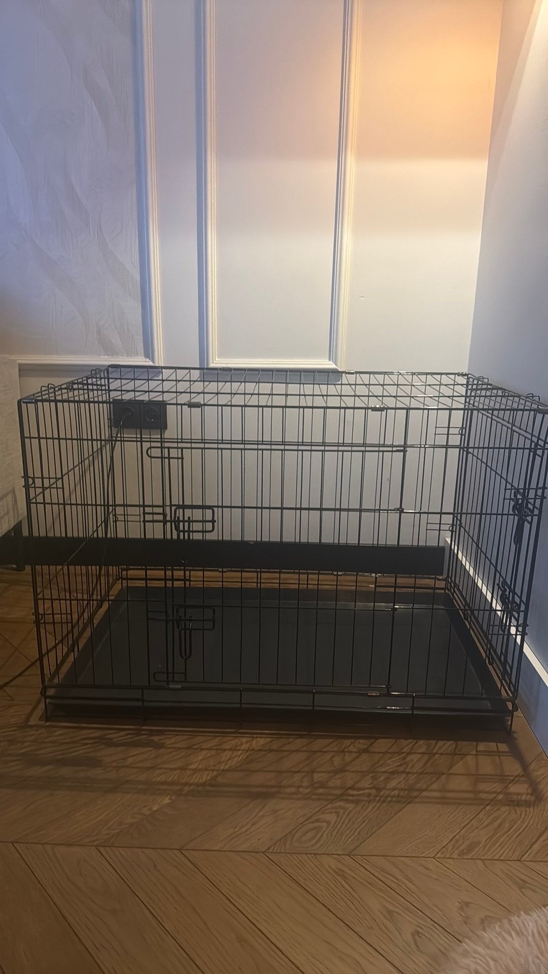 Bench zwart 56 x 91 cm, Dieren en Toebehoren, Ophalen, Zo goed als nieuw, 75 tot 110 cm, Minder dan 65 cm