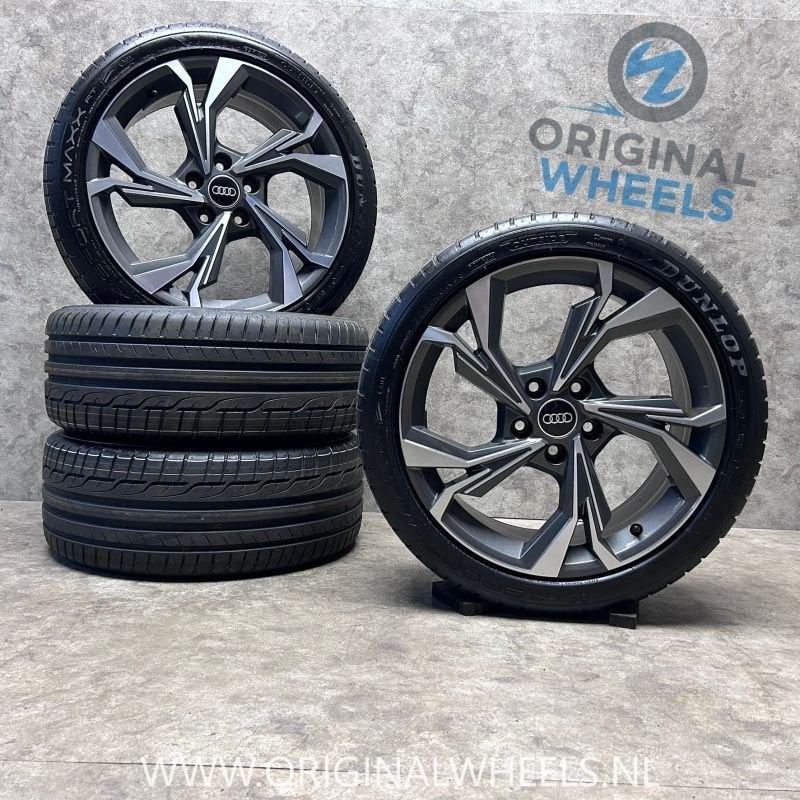 18 inch originele velgen + zomerbanden Audi A3 S3 8Y, 18 inch, Gebruikt, -, -