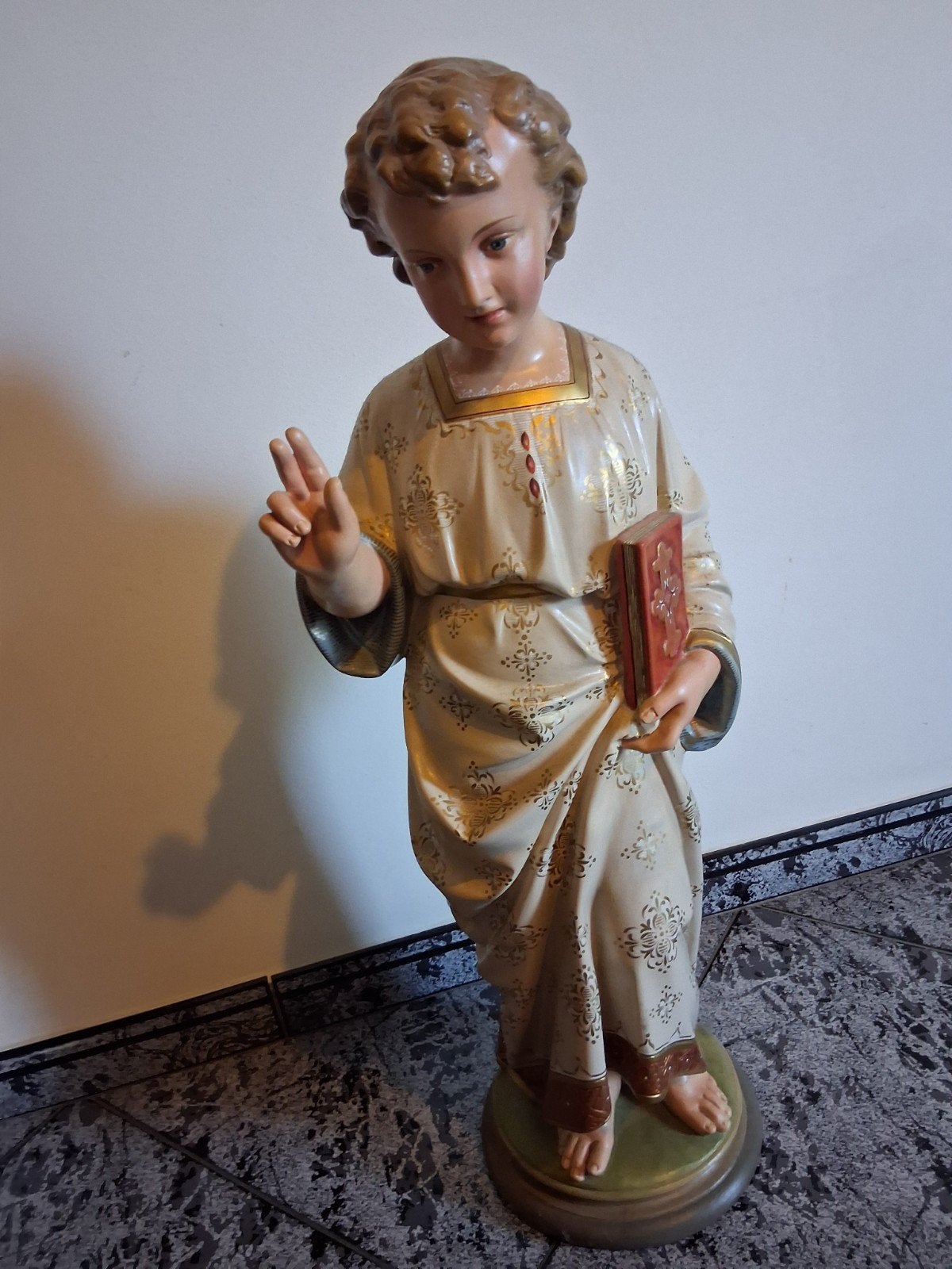 kerkbeeld van kindje Jezus., Ophalen