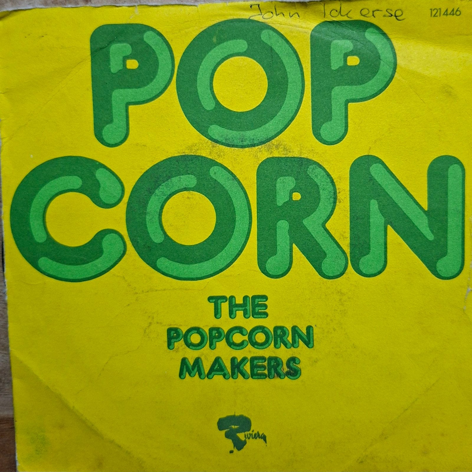 The Popcorn Makers - Popcorn Single (1972), Cd's en Dvd's, Vinyl Singles, Ophalen of Verzenden, Gebruikt
