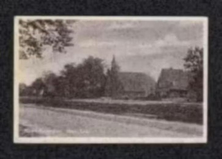 Nieuw-Amsterdam Hervormde Kerk 1943., Ophalen of Verzenden, 1940 tot 1960, Gelopen, Drenthe