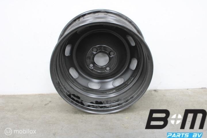 1 losse 15 inch stalen velg 9677598180, Gebruikt, Velg(en)