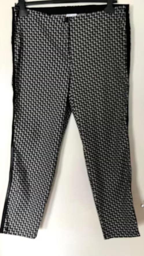 Gerry Weber zwart/wit pantalon maat 46
