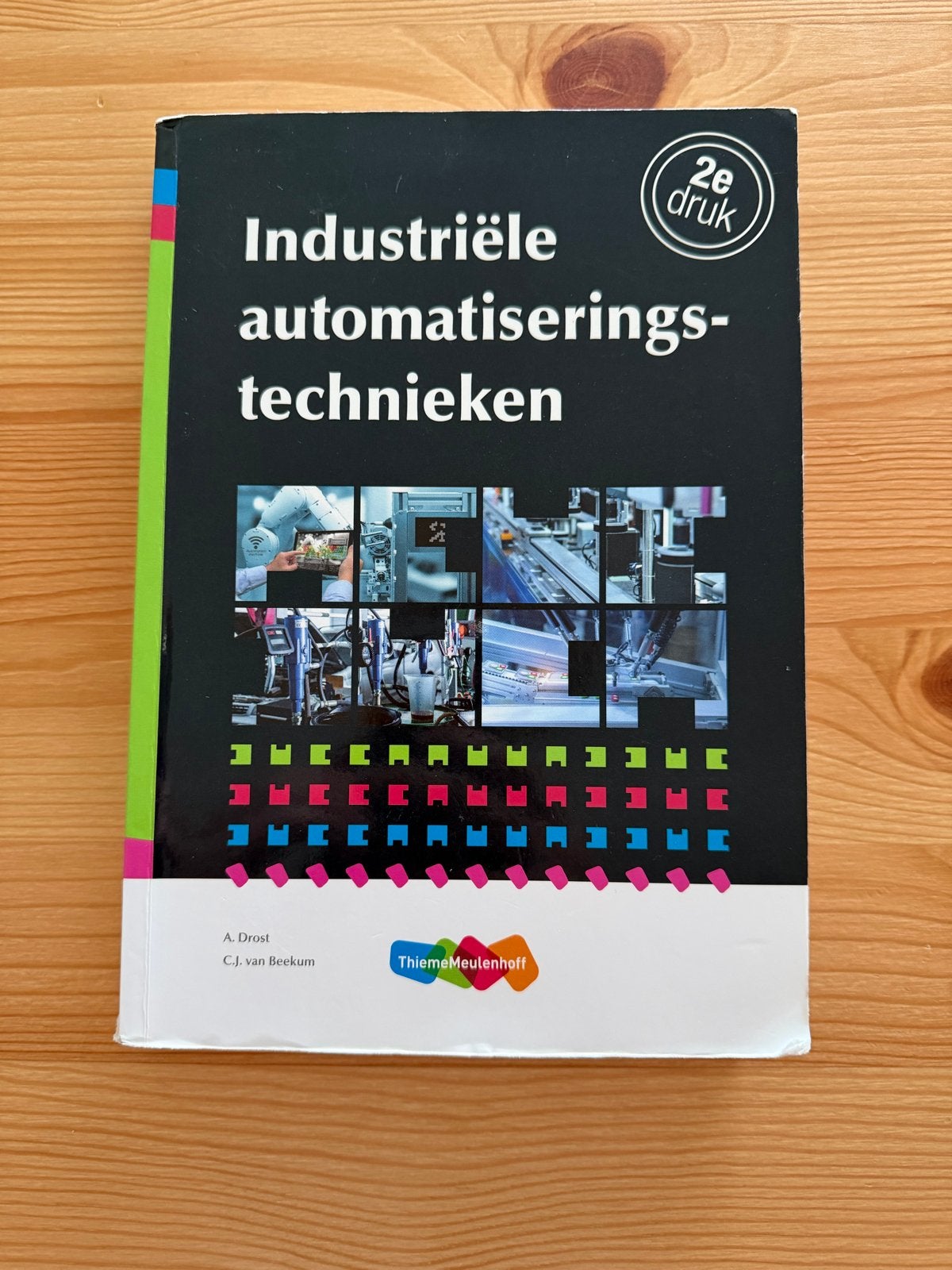 Industriële automatiseringstechnieken 2e druk, Ophalen, Beta, Zo goed als nieuw, HBO
