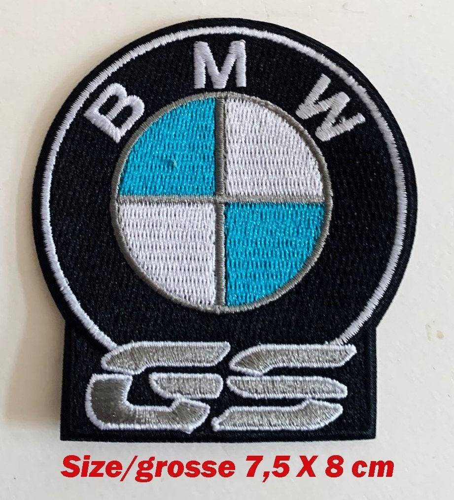 BMW GS logo patch grijs voor 1200 1250 1300 Adventure F900, Motoren, Accessoires | Overige, Verzenden, Nieuw
