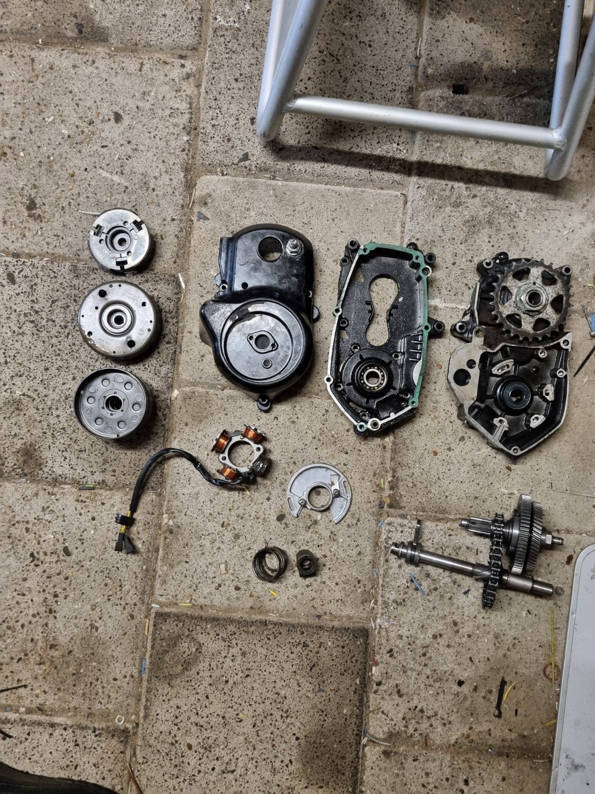 Tomos blok onderdelen - Koppeling, ontsteking, carter, Ophalen of Verzenden, Gebruikt, Blok, Tomos