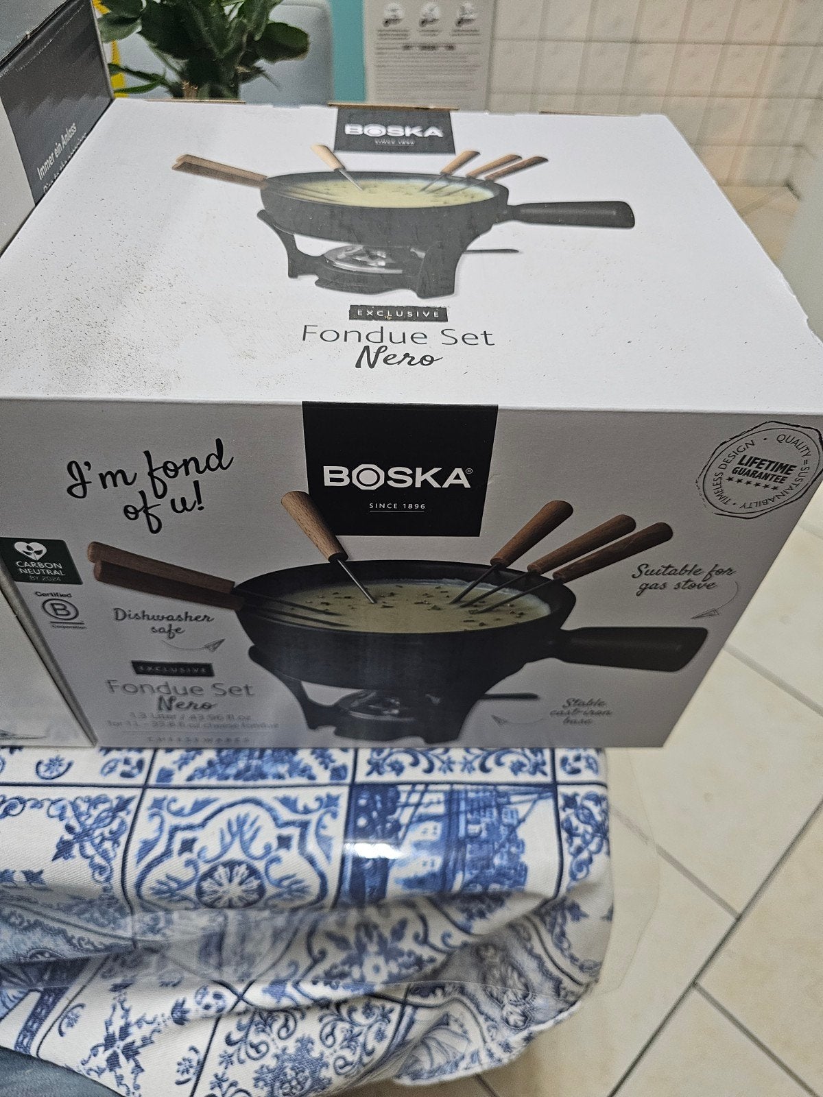 Boska Fondue Set Nero - Nieuw in doos, Ophalen of Verzenden, Nieuw, Fondueset