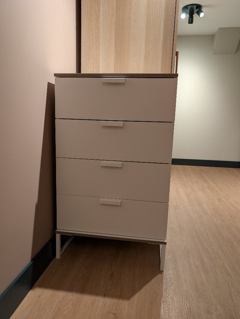 Ikea Trysil ladekastje met 4 lades, Ophalen, Gebruikt, 50 tot 100 cm, 3 of 4 laden