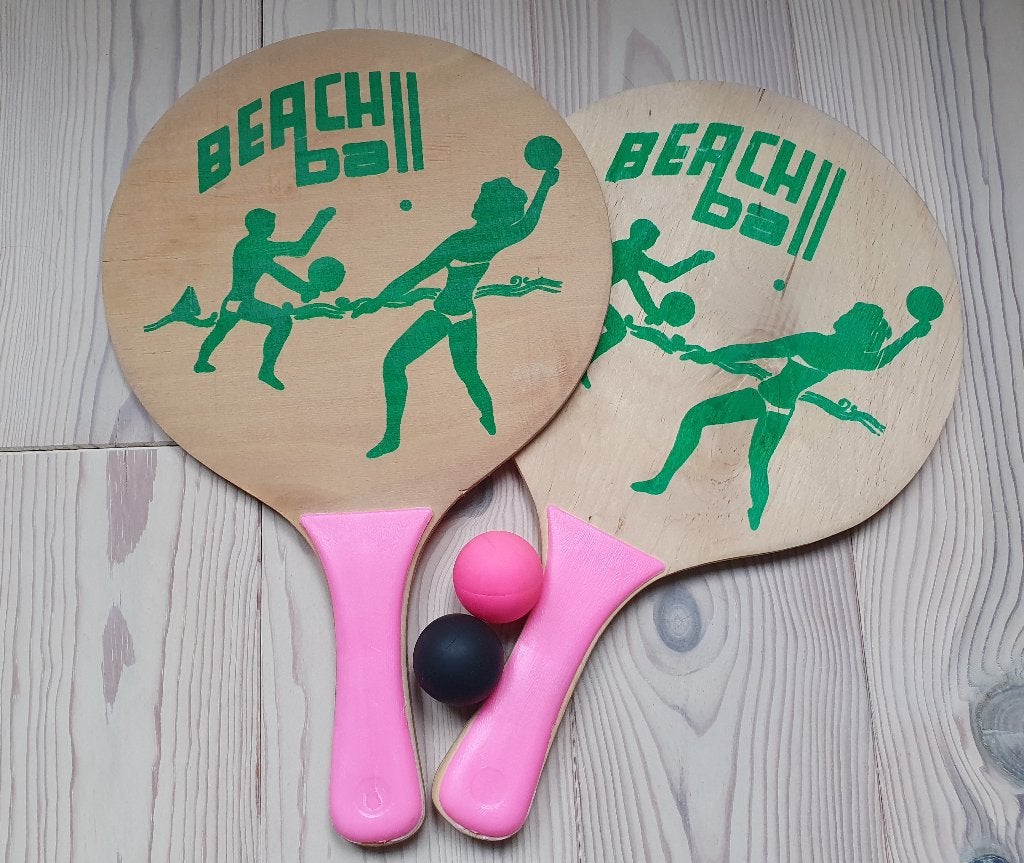 Leuke Beach ball set inclusief 2 ballen, lage verzendkosten!, Verzenden, Zo goed als nieuw