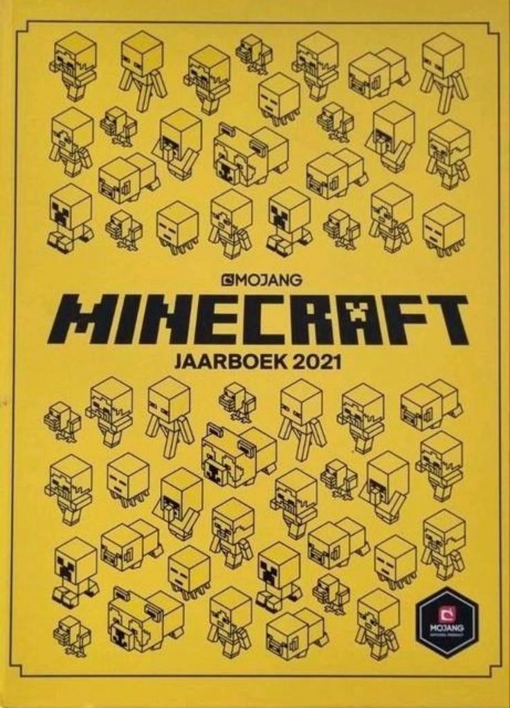 Minecraft Jaarboek 2021 - Ontdek de wereld van Minecraft, Ophalen of Verzenden, Zo goed als nieuw, Mojang, Non-fictie