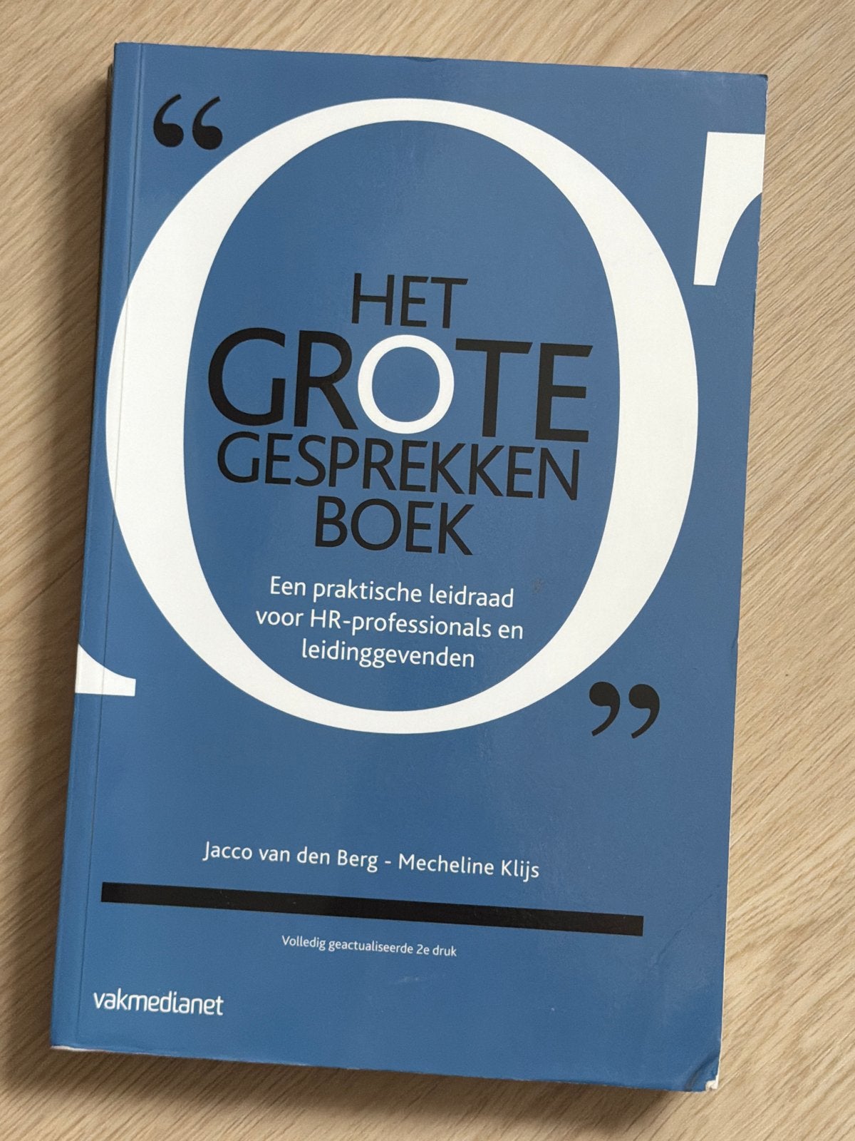 Het Grote Gesprekken Boek - HR-professionals & leidinggevend, Boeken, Ophalen of Verzenden, Gamma, Zo goed als nieuw, HBO