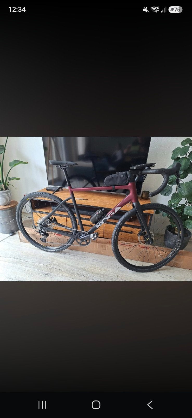 koga colmaro gravelbike 1x12 mt L 2025  50 km gebruikt, Fietsen en Brommers, Ophalen, 28 inch, 10 tot 15 versnellingen, Heren