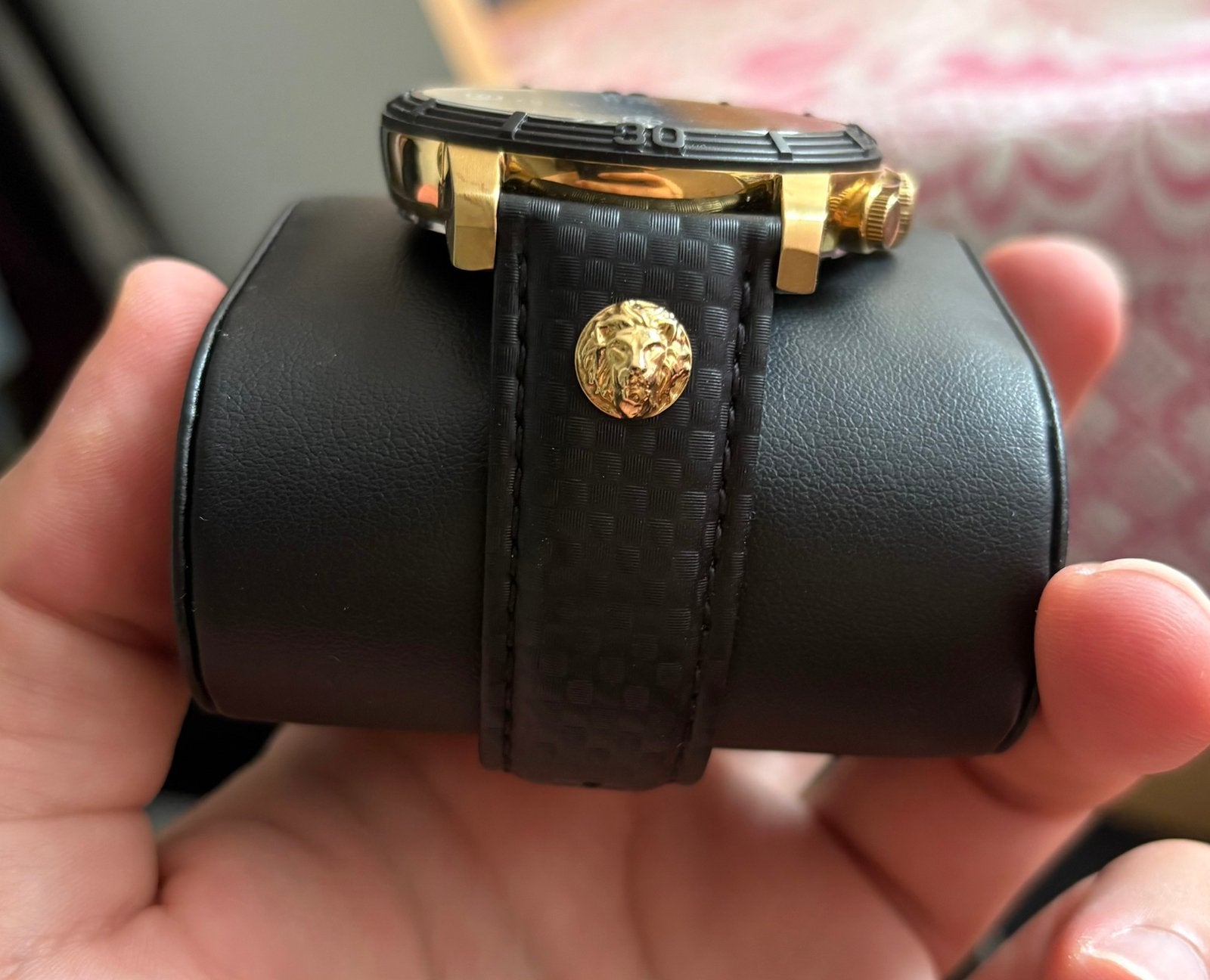 VERSUS VERSACE MILANO origineel, Ophalen of Verzenden, Zo goed als nieuw, Leer, Overige merken