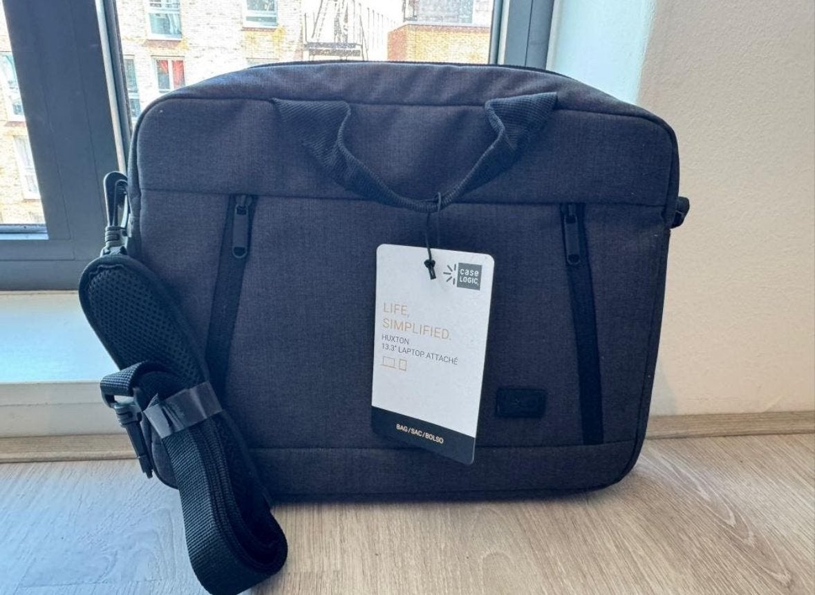Case Logic Huxton Laptoptas 13.3" - NIEUW met labels, Ophalen, Gevoerd laptopvak, Grijs, Nieuw