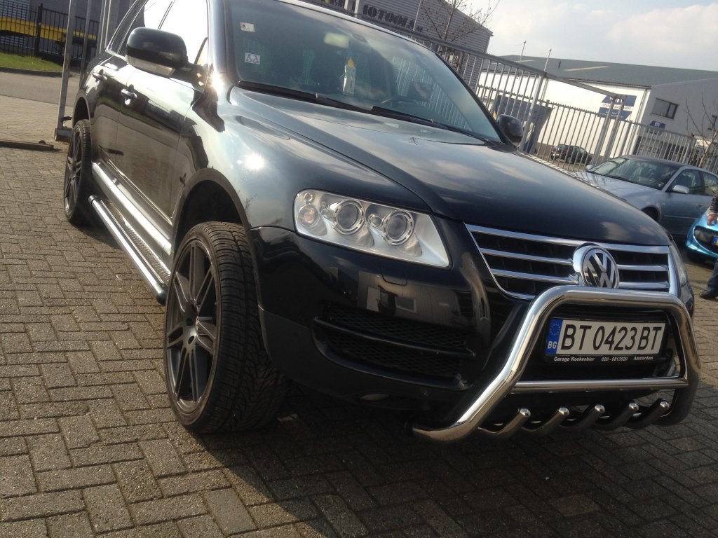 VW Touareg Pushbar met carterbeschermer, Ophalen, Niet ingevuld, Niet ingevuld, Niet ingevuld