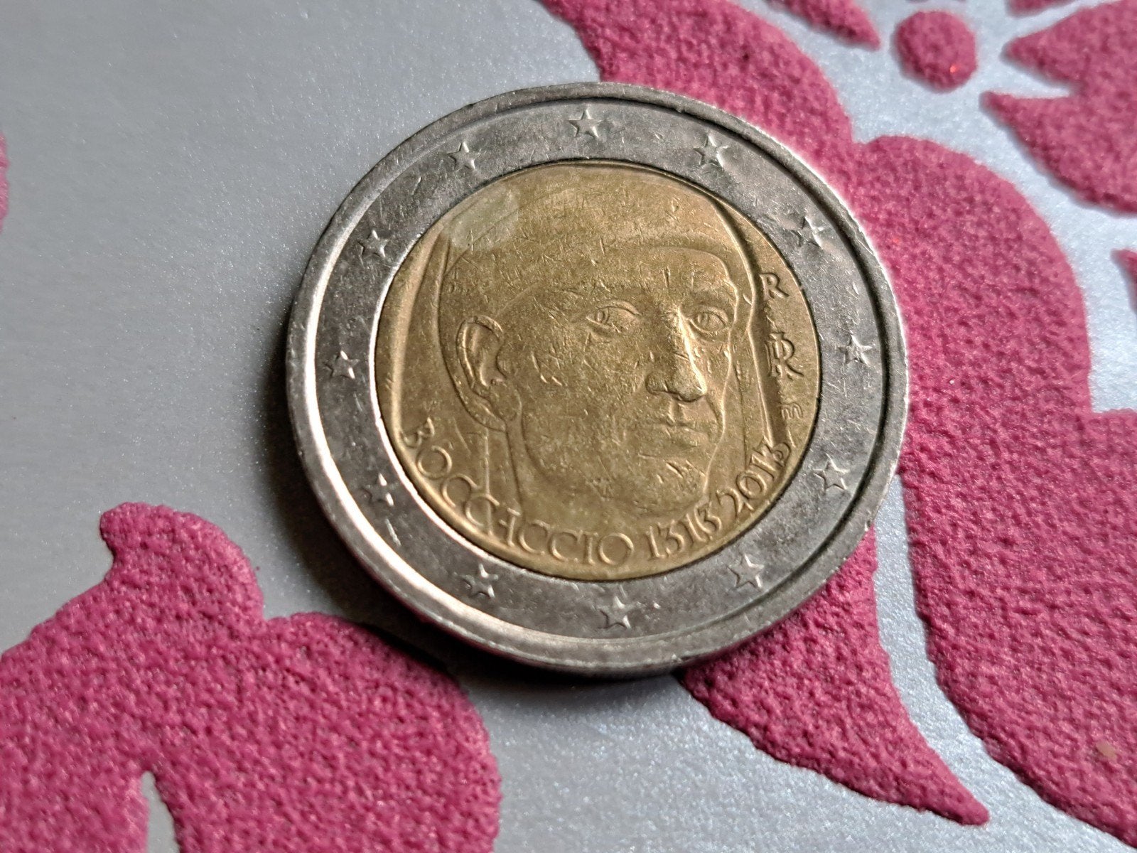 2 euro cc Italië Boccaccio 2013, Postzegels en Munten, Ophalen of Verzenden, Italië, 2 euro