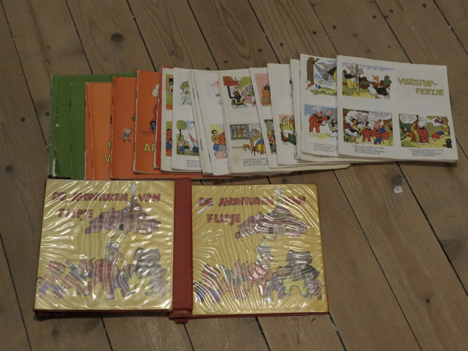 De Avonturen van Flipje - Complete Serie, Meerdere stripboeken, Ophalen, Gelezen