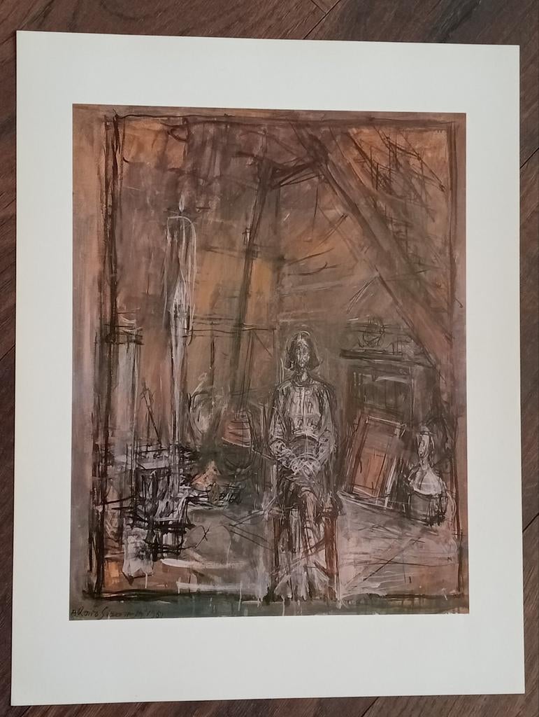 Alberto Giacometti print, Ophalen of Verzenden