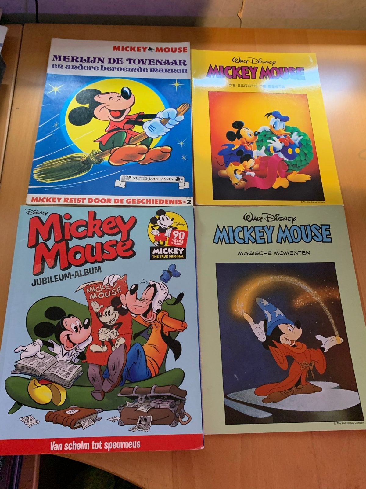 Mickey Mouse Boeken Collectie - 5 Stuks, Boeken, Stripboeken, Gelezen, Ophalen of Verzenden