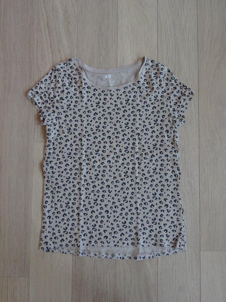 Panter shirt H&M mt 122-128, Ophalen of Verzenden, Zo goed als nieuw, Meisje, Shirt of Longsleeve