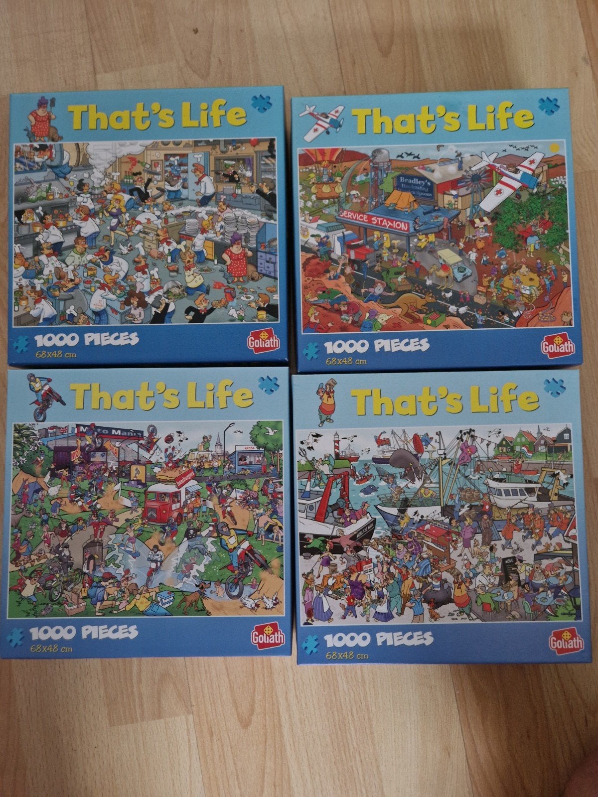 Puzzels, Ophalen, 500 t/m 1500 stukjes, Zo goed als nieuw