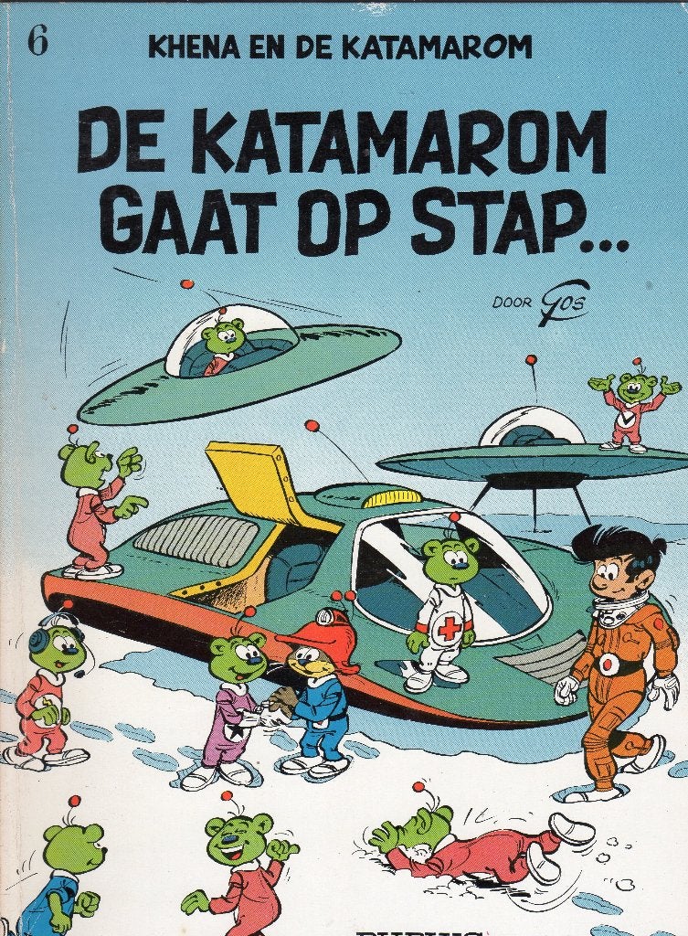 Kena en de Katamarom 6 NR0947, Boeken, Eén stripboek, Verzenden, Gelezen