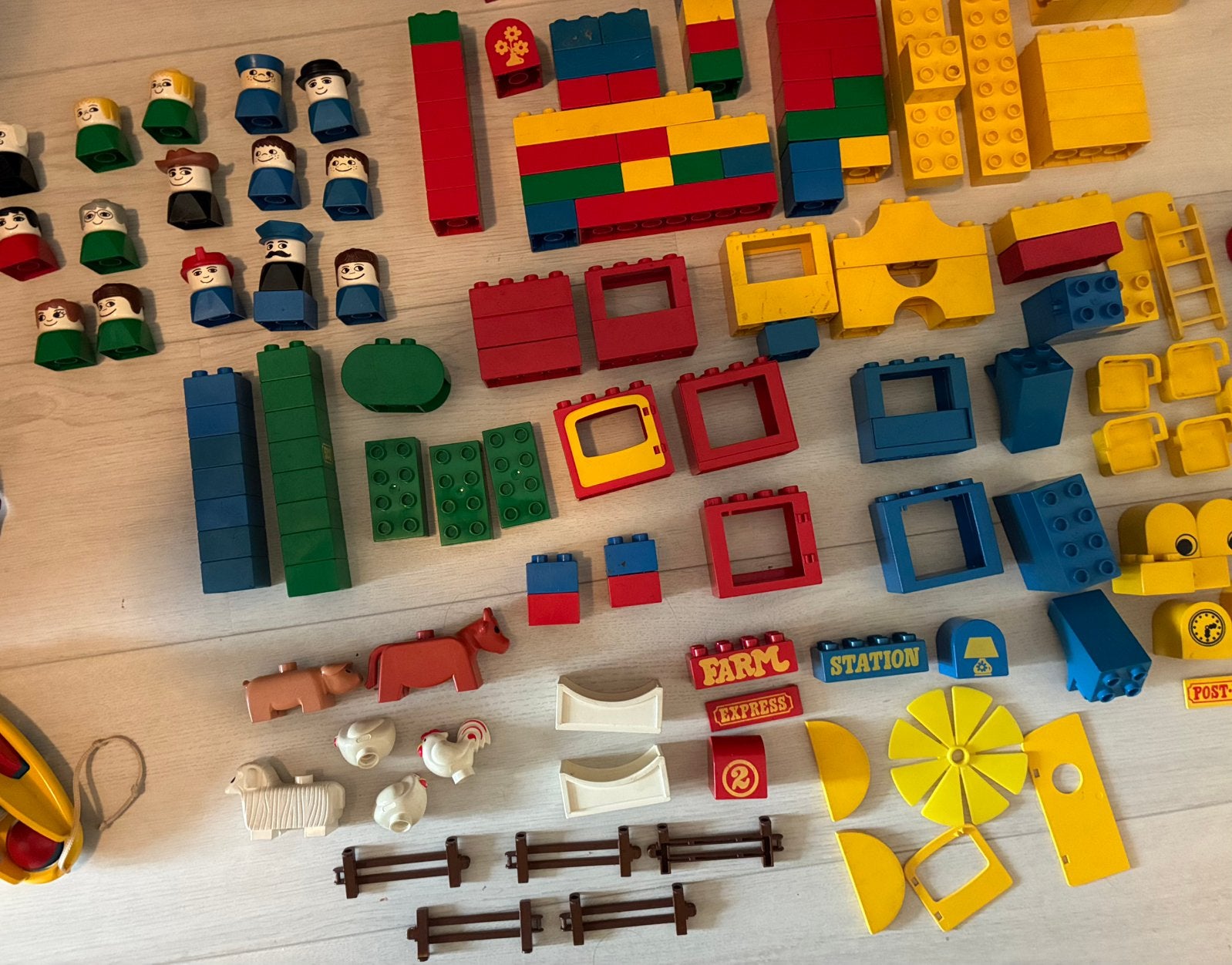 Grote verzameling Duplo - vintage, Ophalen, Gebruikt, Duplo, Inclusief minifiguren