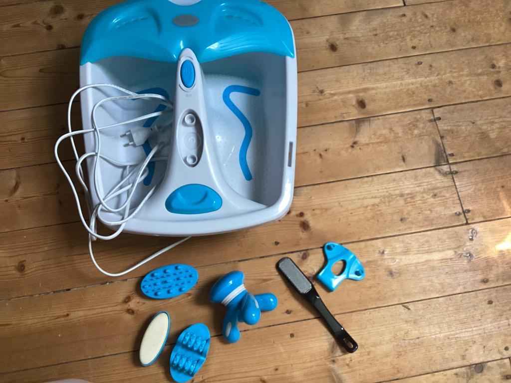 Scholl voetenbad, Ophalen of Verzenden, Zo goed als nieuw, Apparaat