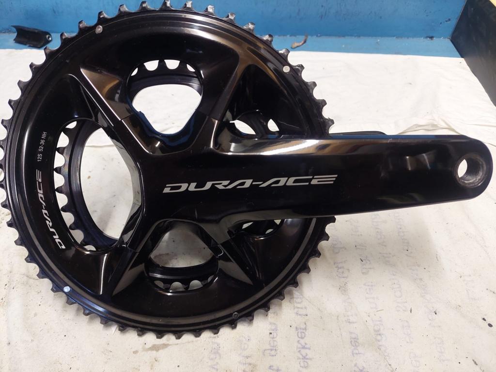 Dura Ace Crank, 172,5mm 52-36, Ophalen of Verzenden, Zo goed als nieuw, Crankstel of Pedalen, Shimano