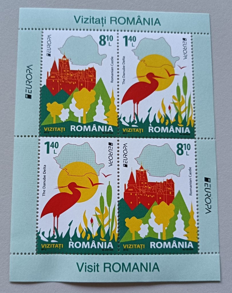 Roemenie-Romania 2012 cept mich Block 529 II, Verzenden, Overige landen, Postfris