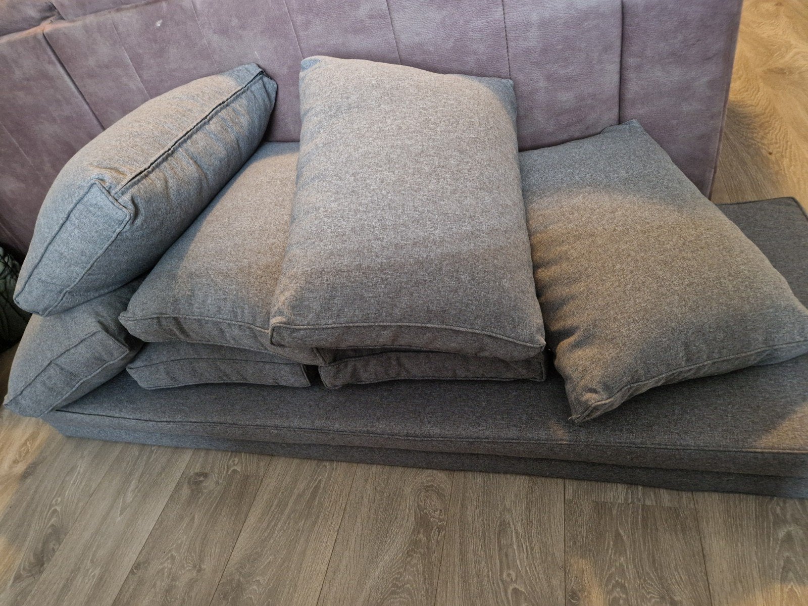 Tuinkussens Gratis afhalen - Grijs, Tuin en Terras, Tuinmeubel-accessoires, Ophalen, Zo goed als nieuw