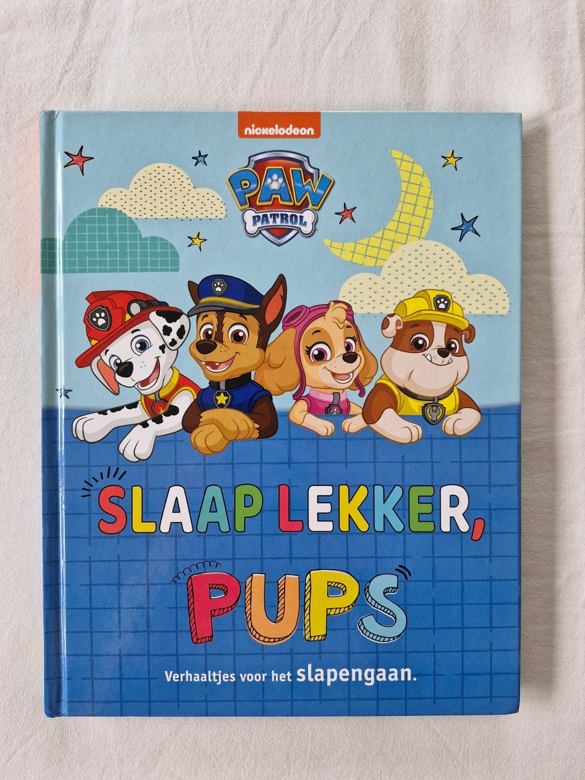 Paw Patrol voorleesboek, Slaap lekker pups: 6 verhalen, Ophalen of Verzenden, Gelezen, Fictie algemeen