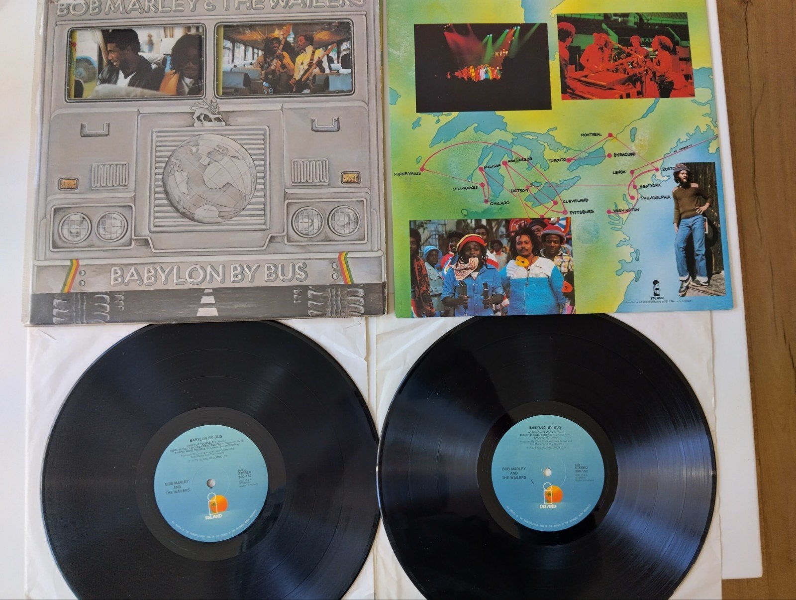 Bob Marley & The Wailers - Babylon By Bus (Dubbel LP), Dubbel-LP, Ophalen of Verzenden, Gebruikt, 12 inch