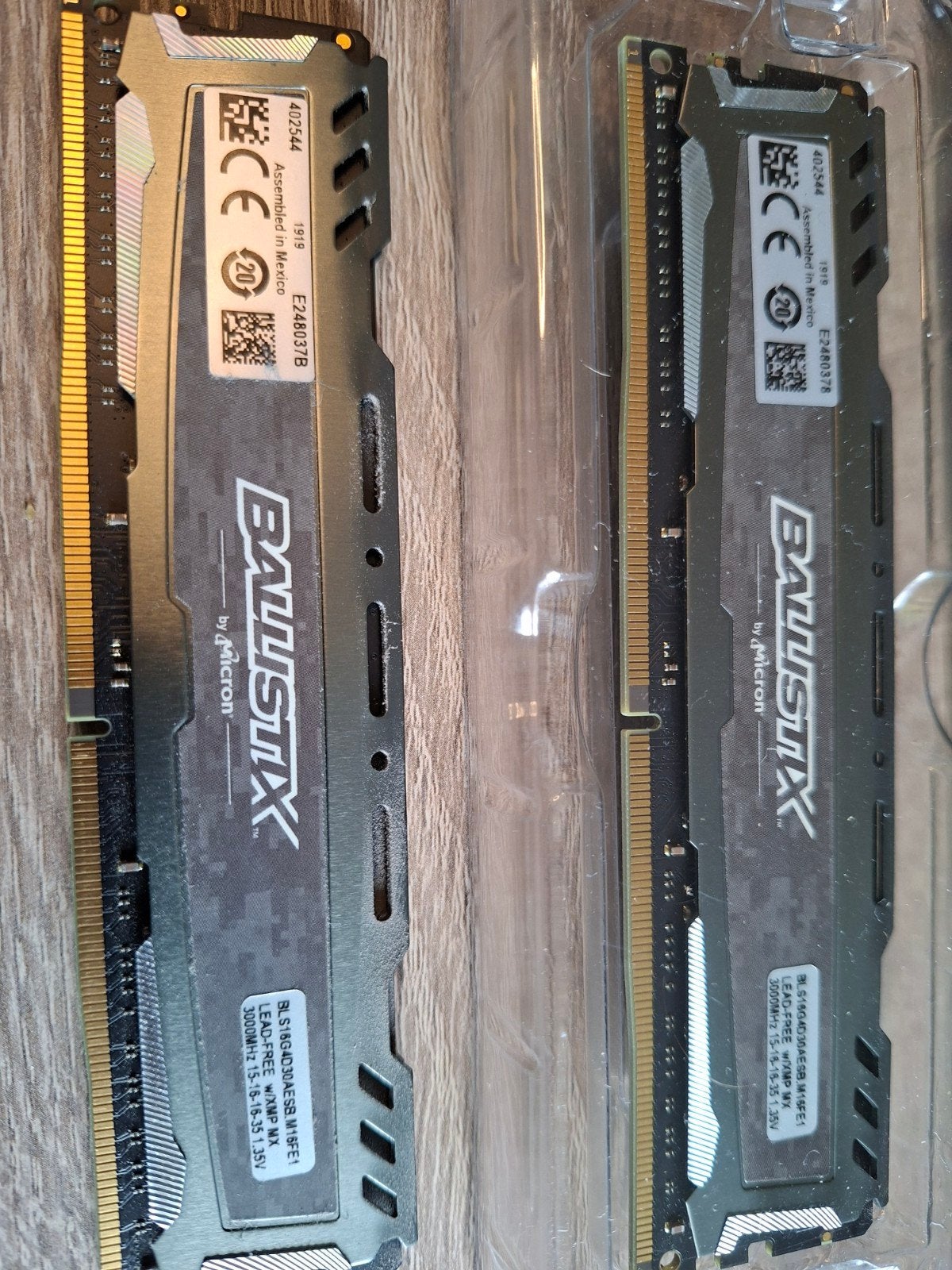 32gb Crucial Ballistix Sport LT DDR4 RAM 3000MHz (2x16GB), 32 GB, DDR4, Ophalen of Verzenden, Zo goed als nieuw