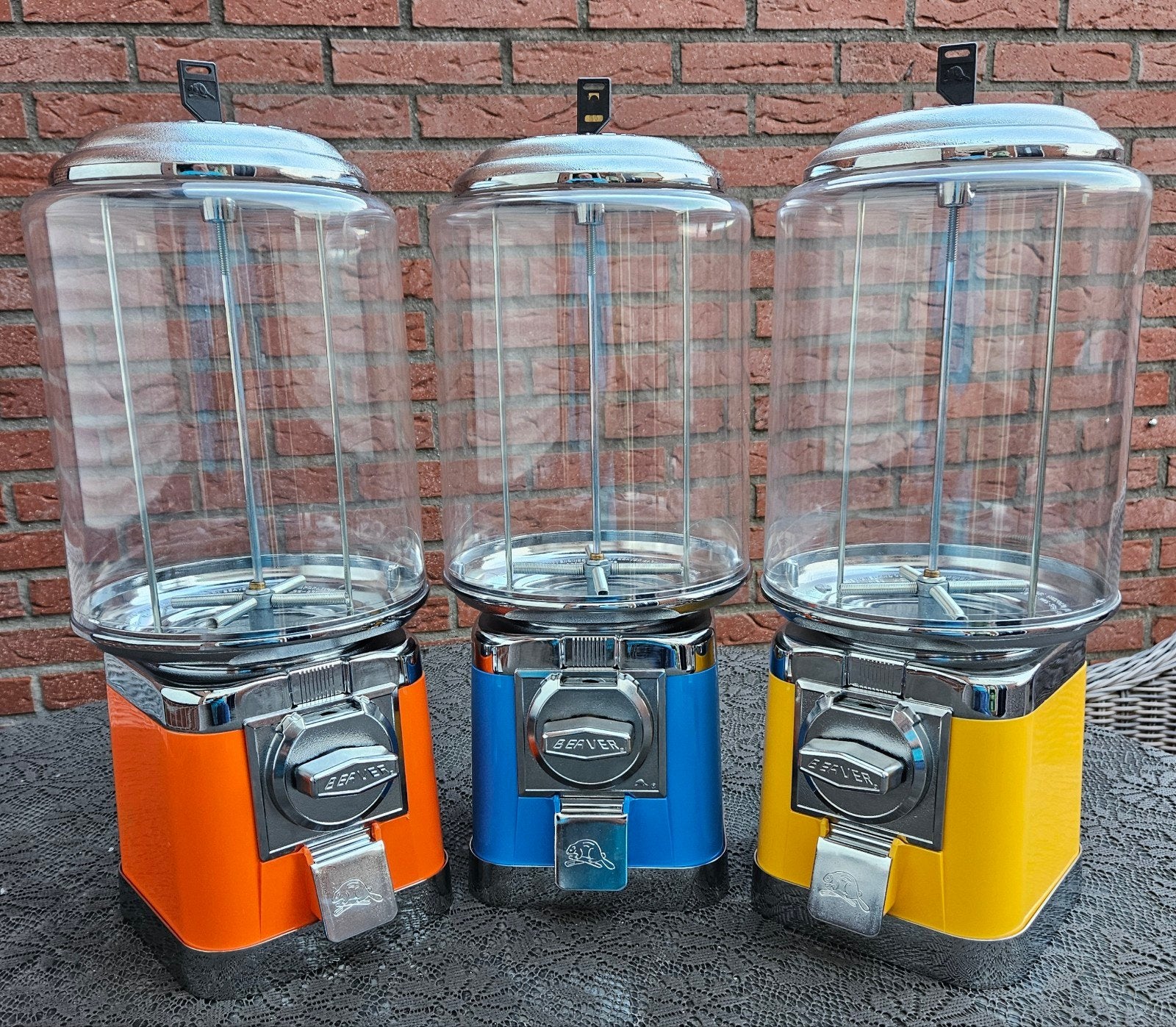 FIFTIES SIXTIES BEAVER CAPSULE / KAUWGOMBALLEN AUTOMATEN, Ophalen, Zo goed als nieuw