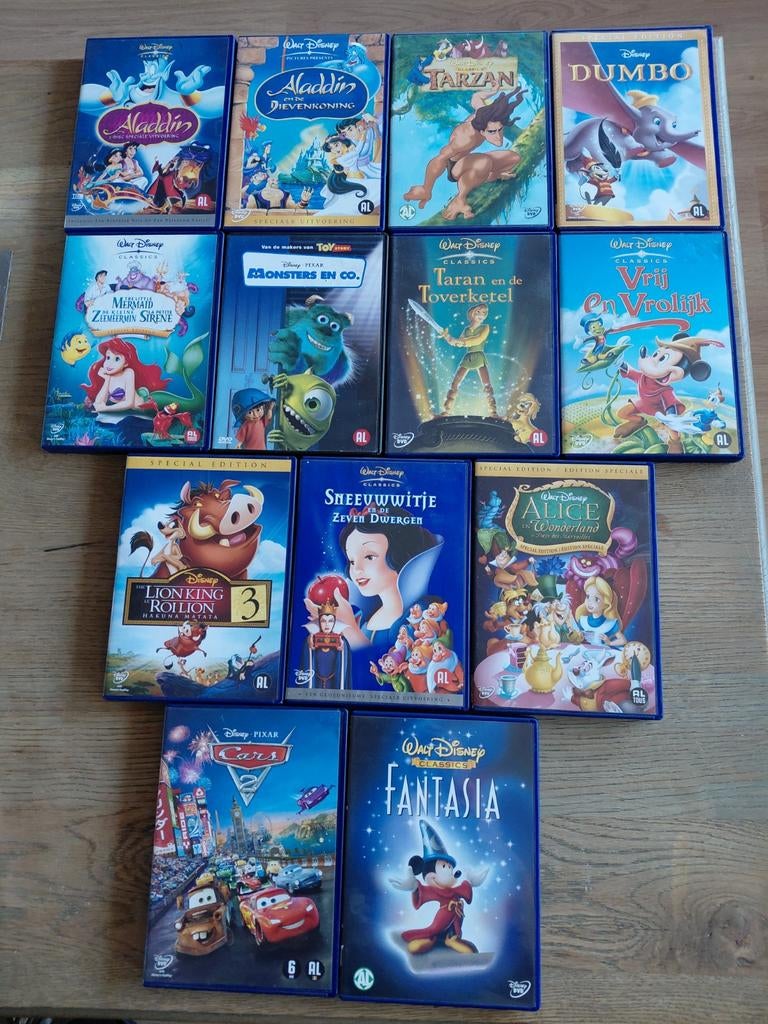 Disney dvd Verzameling, Cd's en Dvd's, Dvd's | Tekenfilms en Animatie, Tekenfilm, Ophalen of Verzenden, Zo goed als nieuw, Alle leeftijden