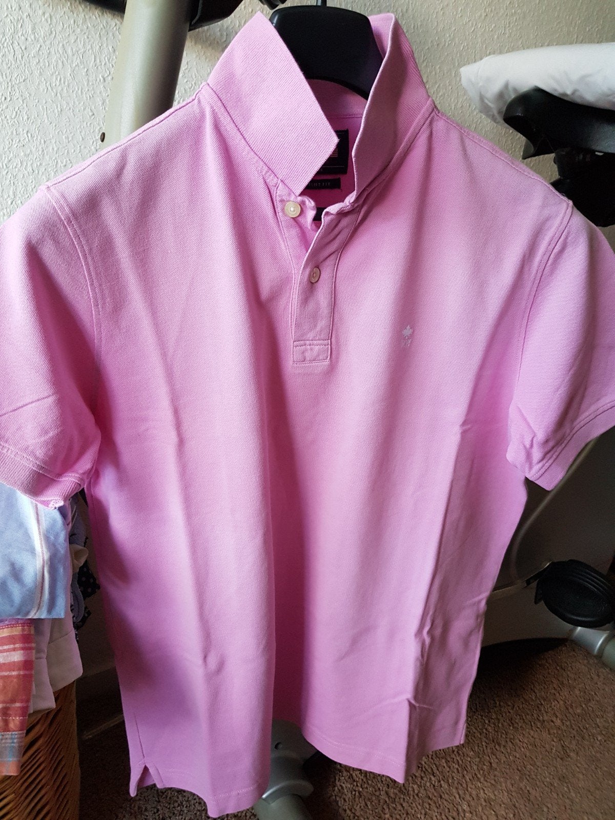 River Woods polo, Maat 52/54 (L), Ophalen of Verzenden, Zo goed als nieuw, Roze