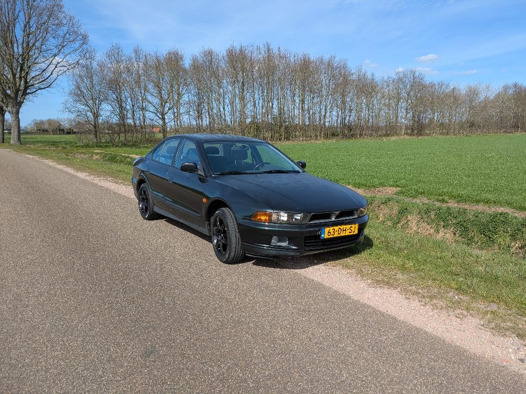 Mitsubishi Galant 2.0 Glxi 1999 Groen APK 27-08-2026, Auto's, Mitsubishi, 4 cilinders, Origineel Nederlands, Handgeschakeld, Particulier