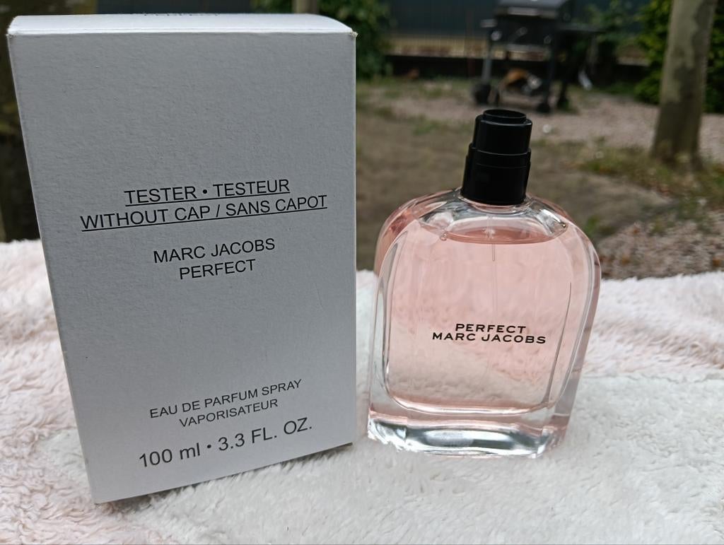 Marc Jacobs Perfect Eau de Parfum Spray 100 ml - Tester, Sieraden, Tassen en Uiterlijk, Uiterlijk | Parfum, Ophalen of Verzenden