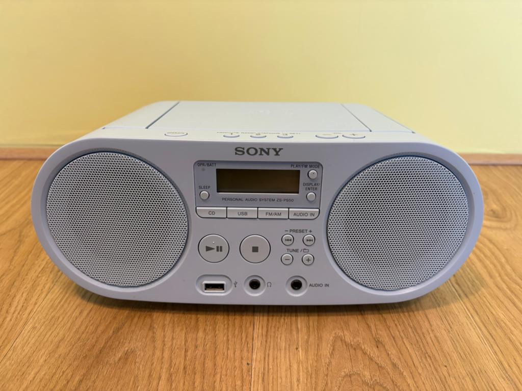 Sony draagbare DAB radio CD speler, Audio, Tv en Foto, Radio's, Ophalen of Verzenden, Zo goed als nieuw, Radio, Met cd-speler