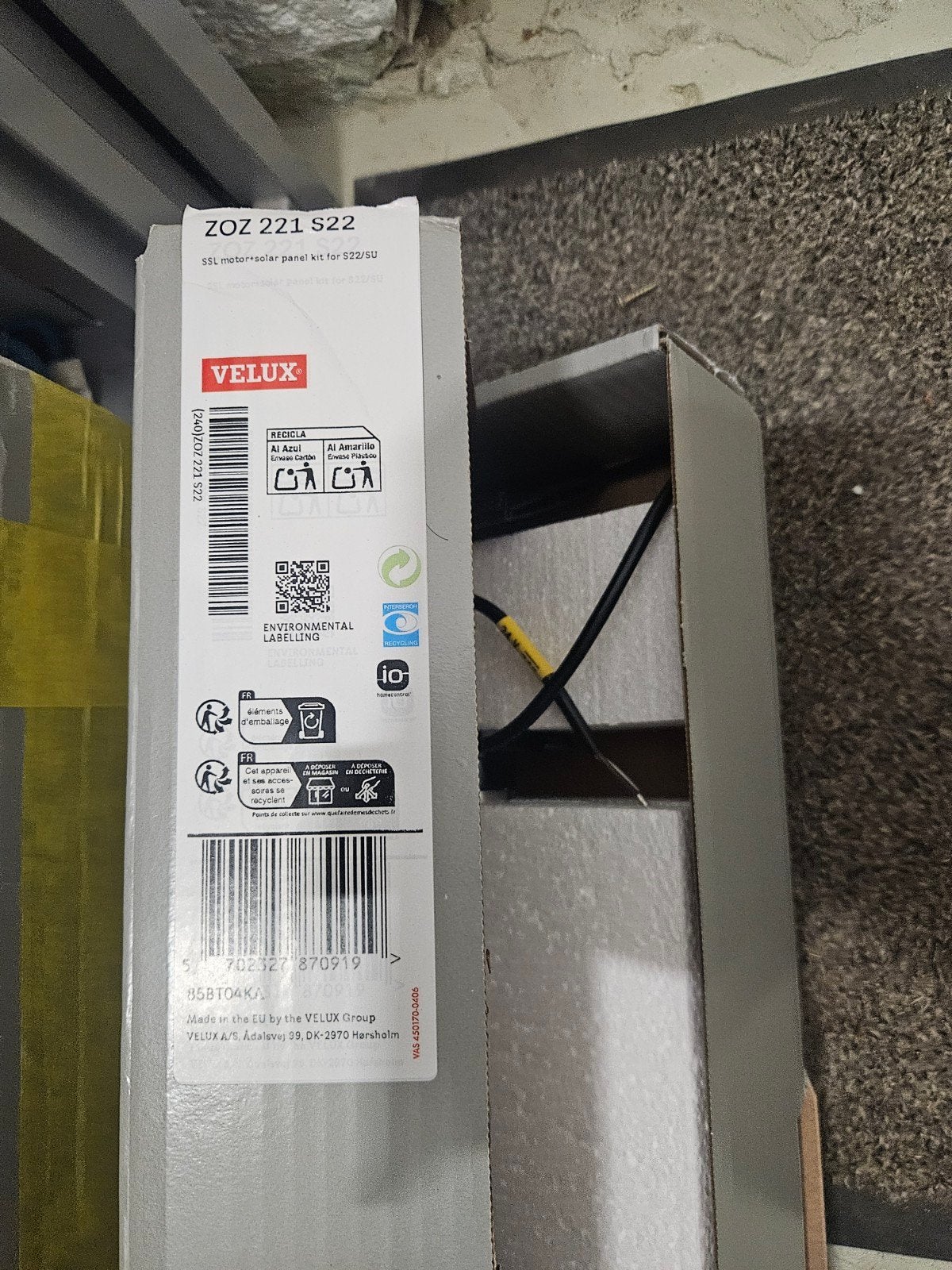 Nieuwe Velux SML rolluik motor (verkeerd besteld), Verzenden, Nieuw