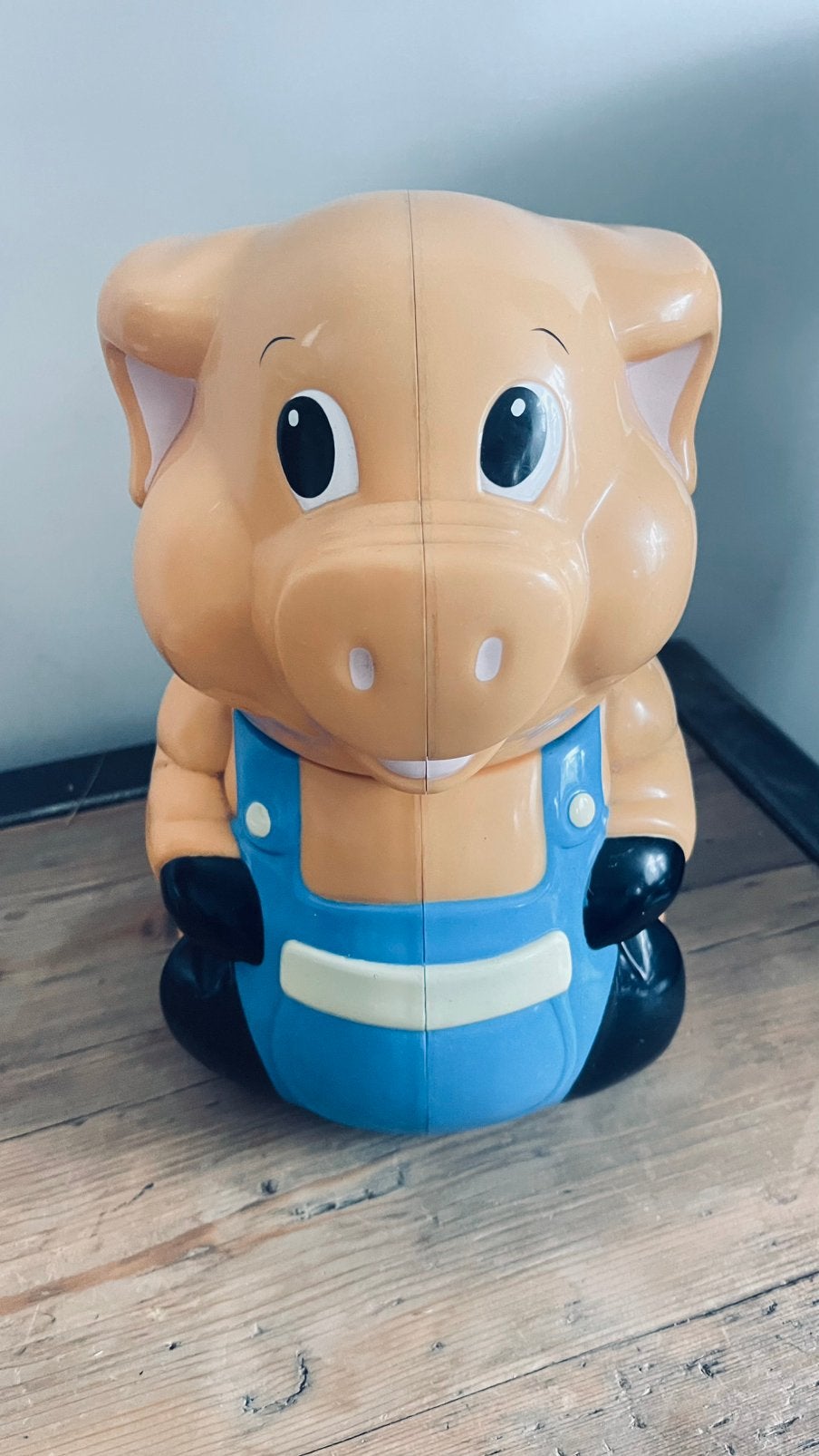 Vintage knorrende cookie jar/koekjes trommel jaren 70-80, Verzamelen, Ophalen, Zo goed als nieuw, Overige