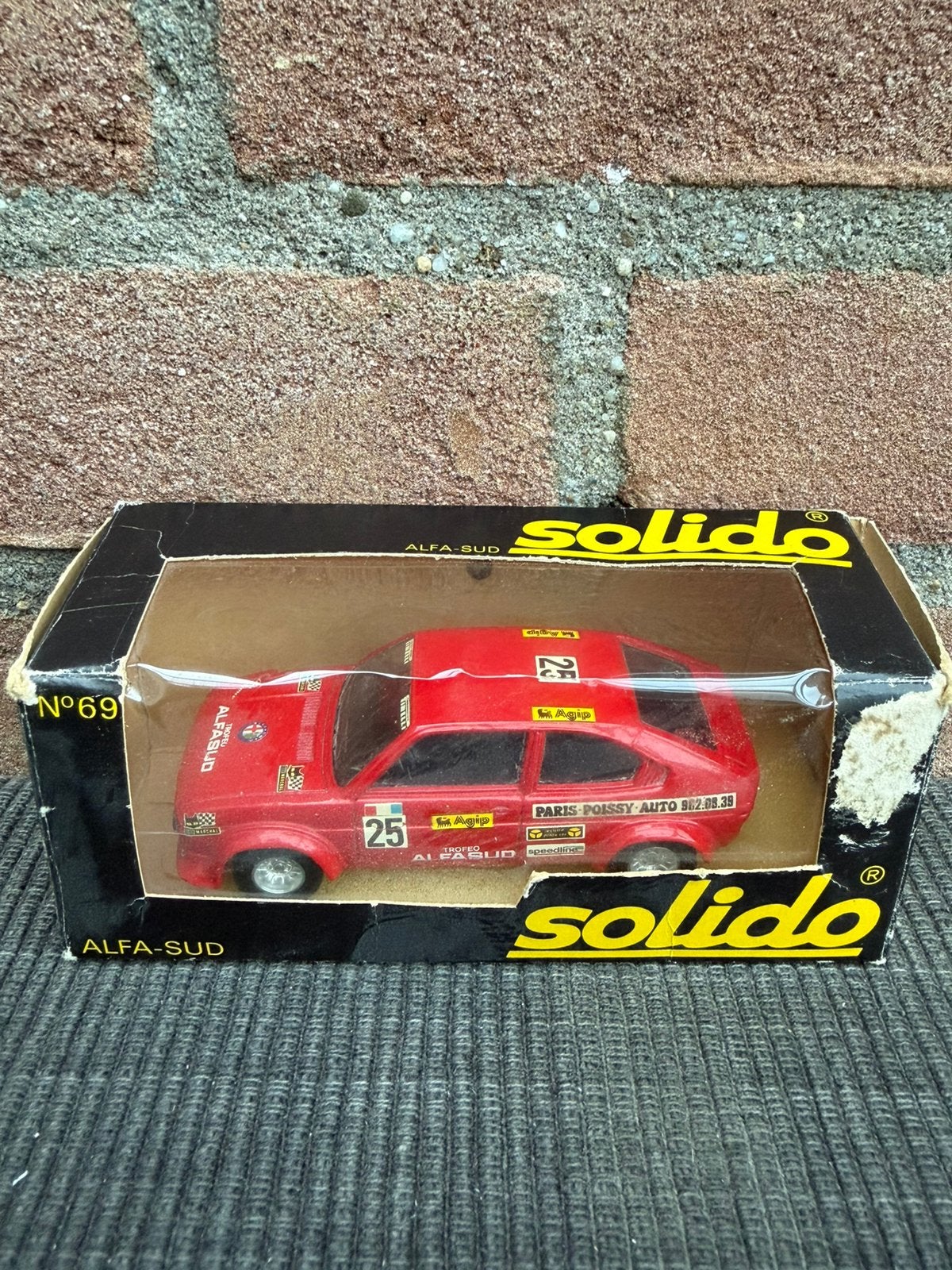 1:43 Alfa Romeo Alfasud rally, Hobby en Vrije tijd, Ophalen of Verzenden, Zo goed als nieuw, Auto, Overige merken
