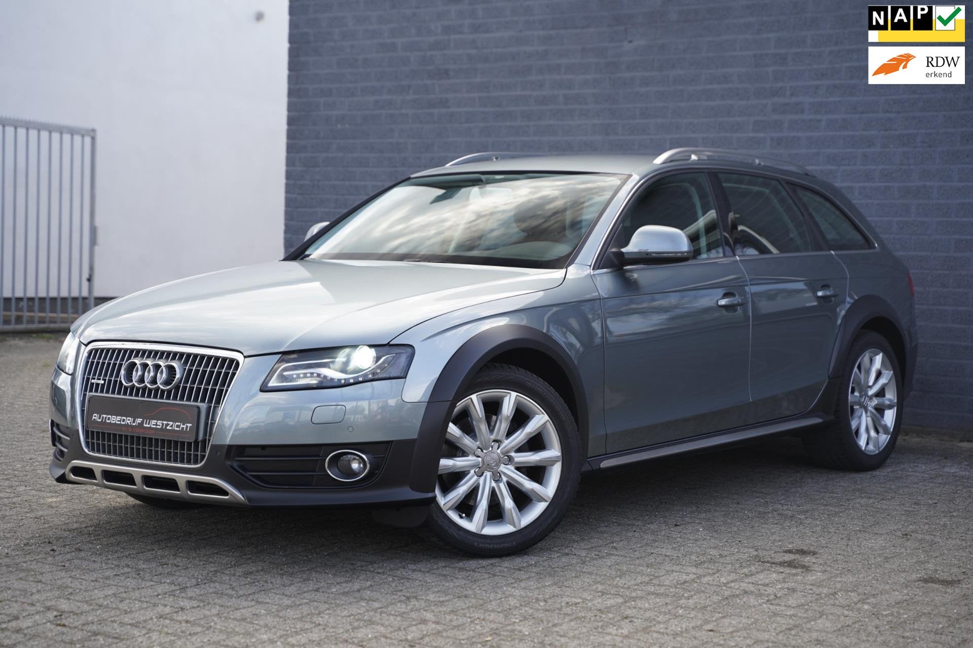 Audi A4 allroad quattro 2.0 TFSI Pro Line 210pk Automaat,, Automaat, Stof, Gebruikt, Zwart