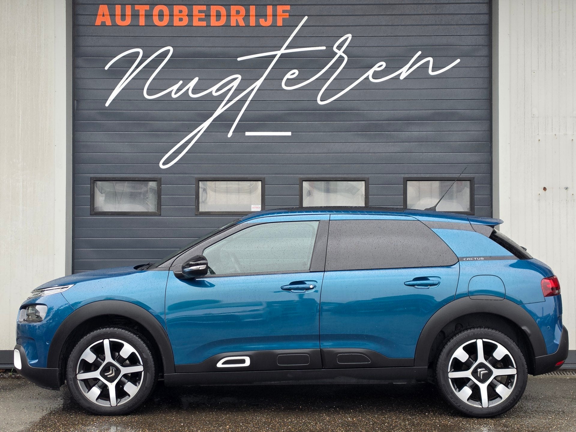 Citroen C4 Cactus 1.2 PureTech Shine Automaat/Trekhaak/Carpl, Euro 6, Blauw, 920 kg, 49 €/maand