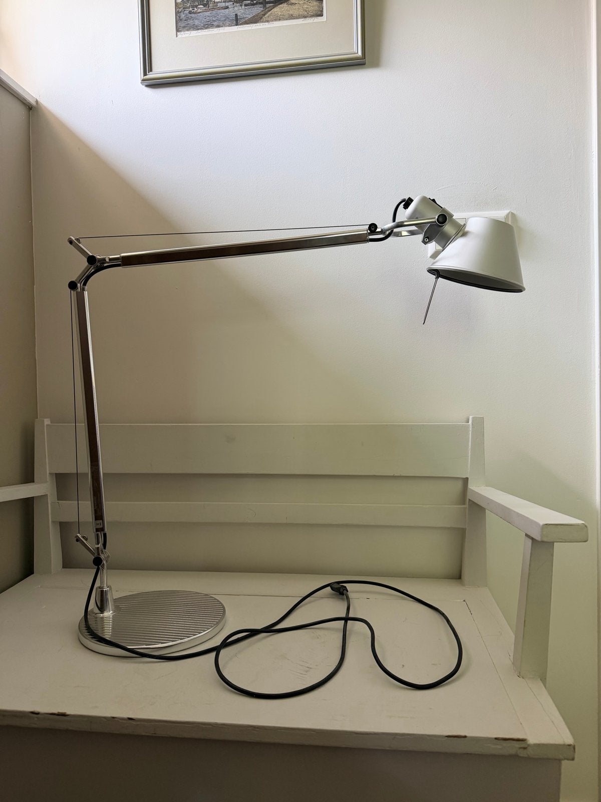Artemide Tolomeo Tavolo Bureaulamp - Design Klassieker, Ophalen of Verzenden, Gebruikt, Metaal, 50 tot 75 cm