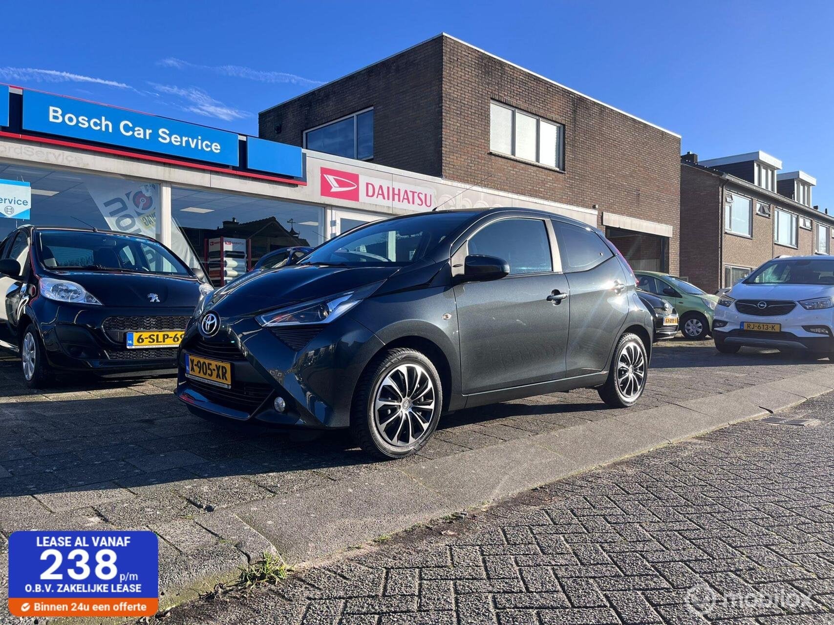 Toyota Aygo 1.0 VVT-i x-cite | FABRIEKSGARANTIE 09-05-2029, Gebruikt, Euro 6, 4 stoelen, Startonderbreker